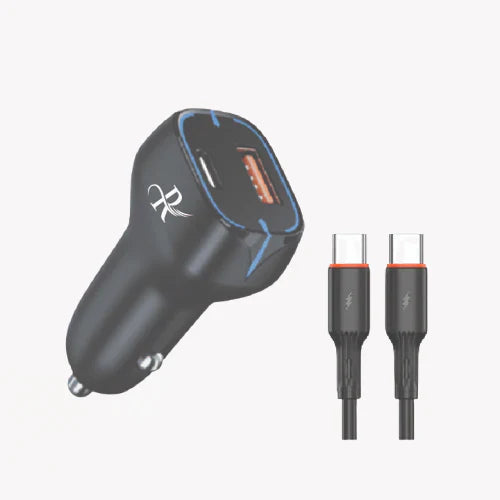Fast Car Charger RCC-1000 PD | QC3.0 20W Power