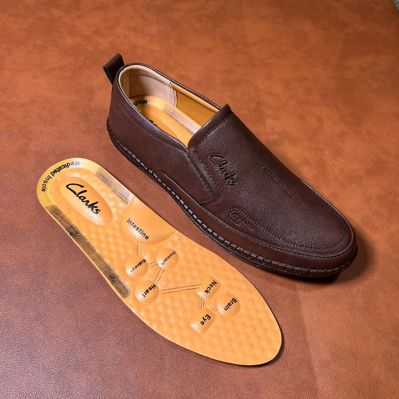 Clarks Men’s Brown Leather Office & Formal Shoes